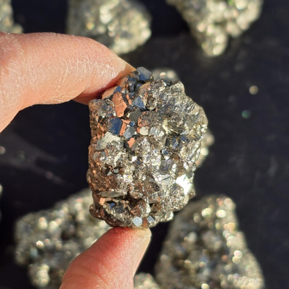 Pyrite Cluster For money energy, confidence, and bold action.